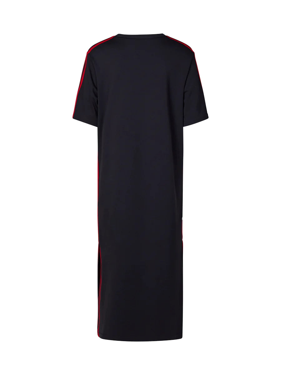 Twin Stripe Ponte Dress - MARCO POLO DRESSES NZ LUMA