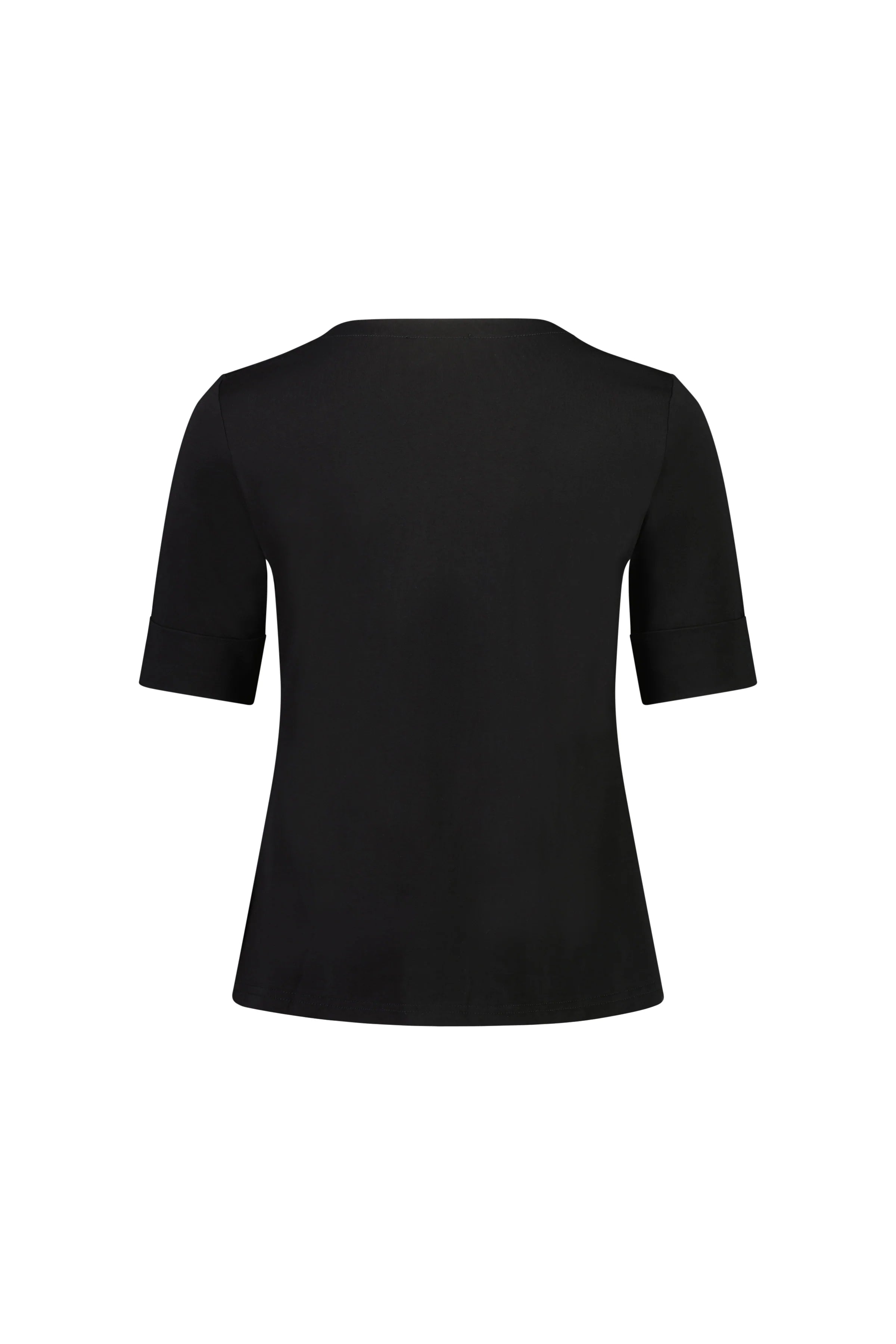 V Neck Top - Black - VASSALLI Top NZ LUMA