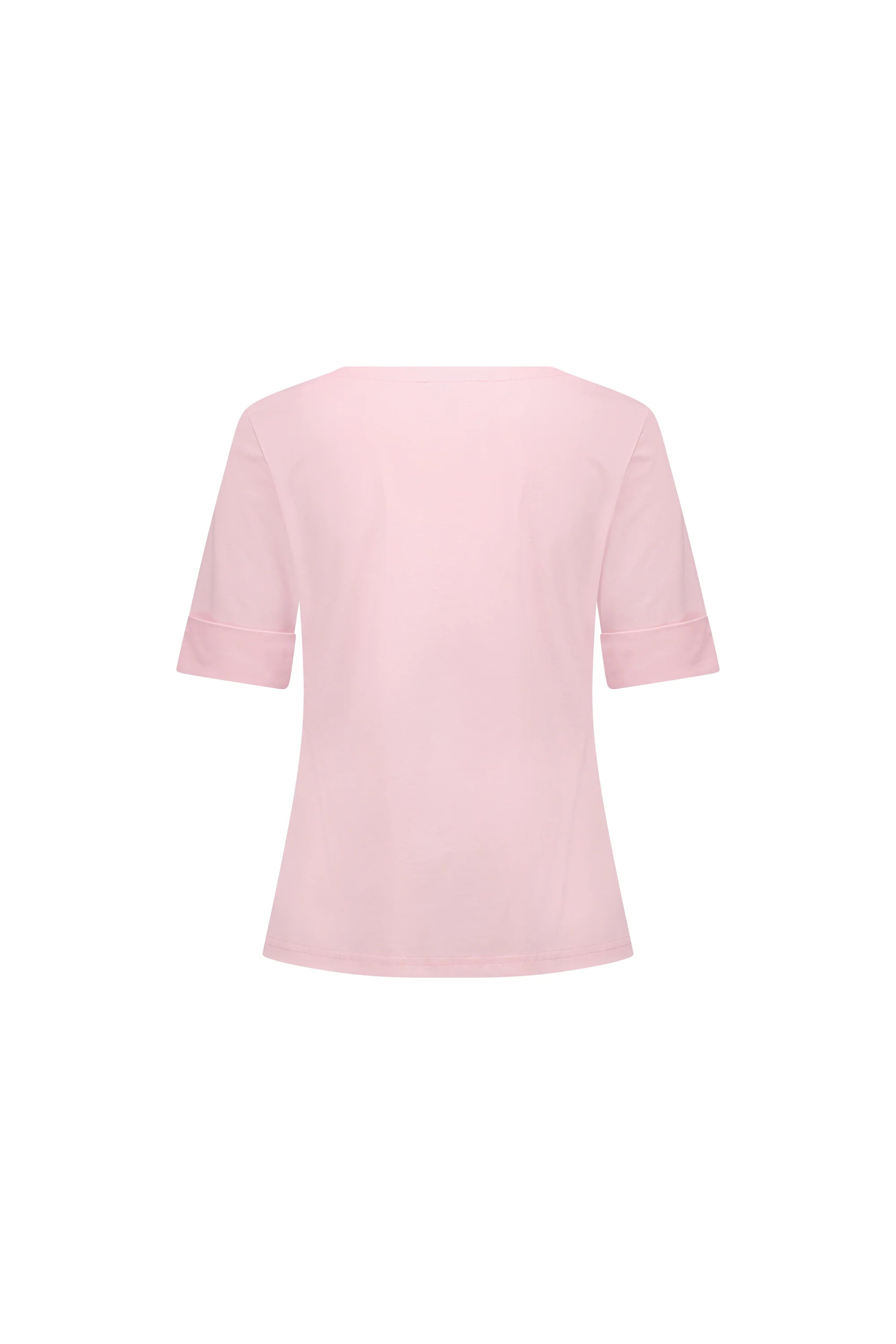 V Neck Top - Light Pink - VASSALLI Top NZ LUMA