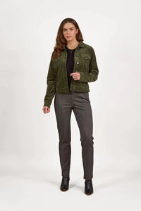VASSALLI - Core Cord Jacket - Deep Sage Jacket NZ LUMA