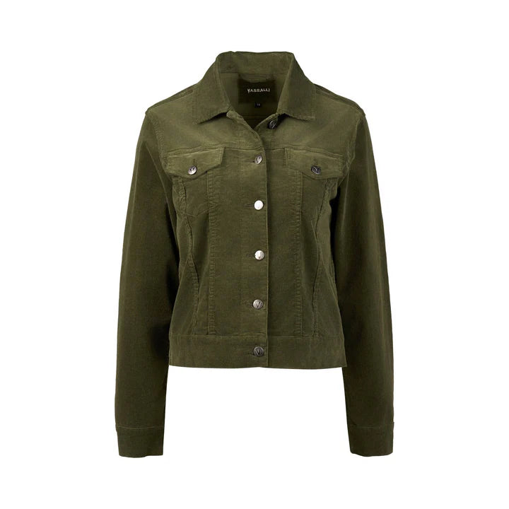 VASSALLI - Core Cord Jacket - Deep Sage Jacket NZ LUMA