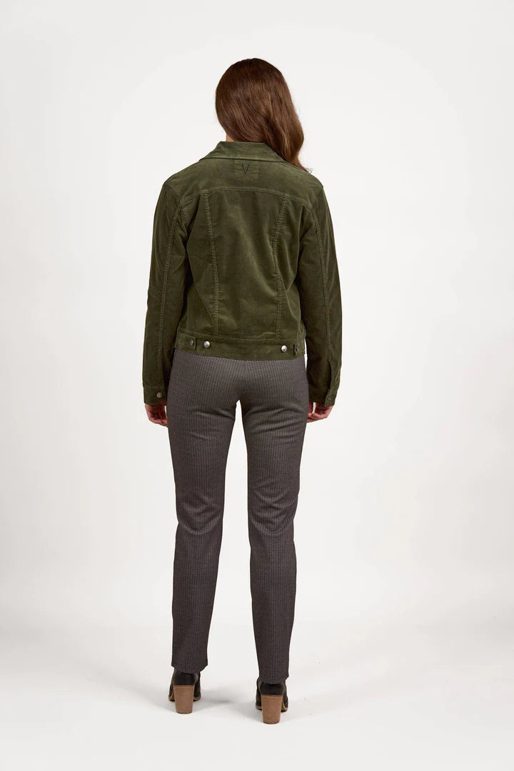 VASSALLI - Core Cord Jacket - Deep Sage Jacket NZ LUMA