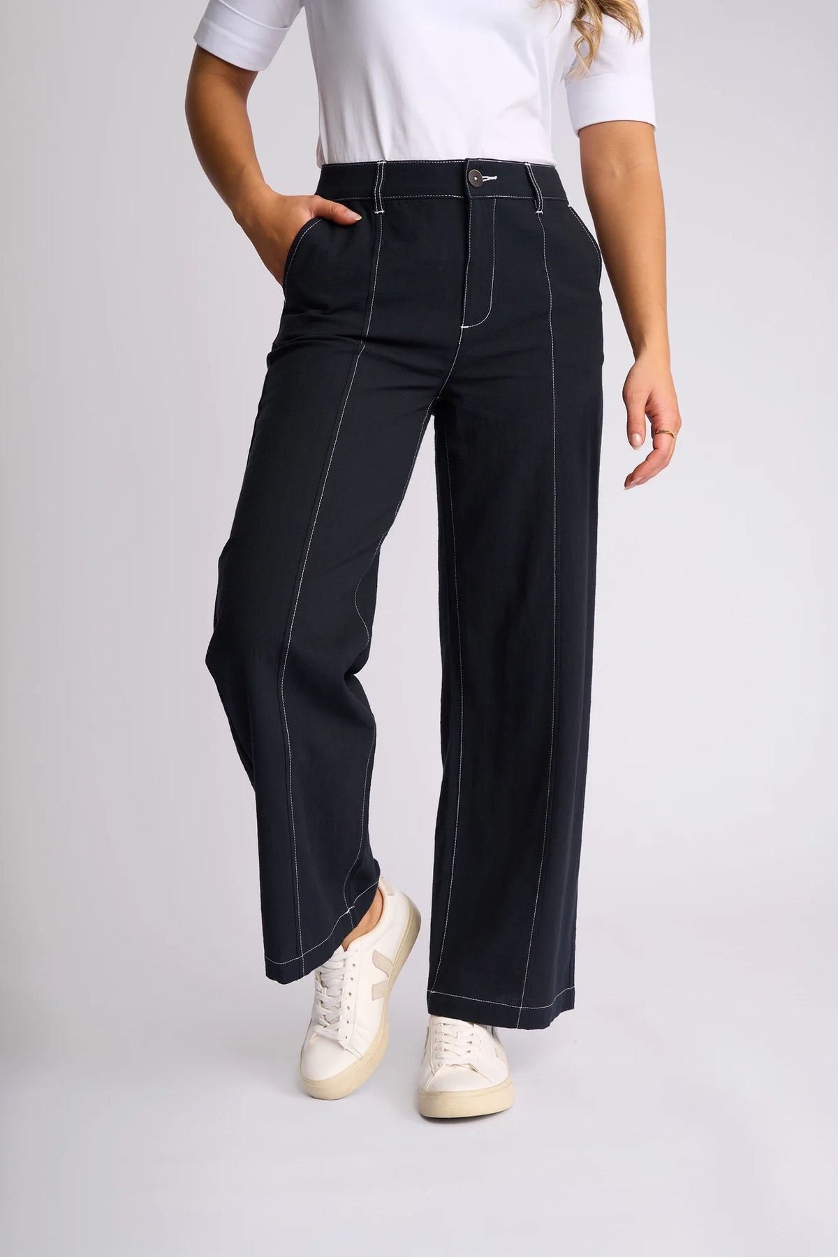 VASSALLI - Oslo Pant - Ink Pant NZ LUMA