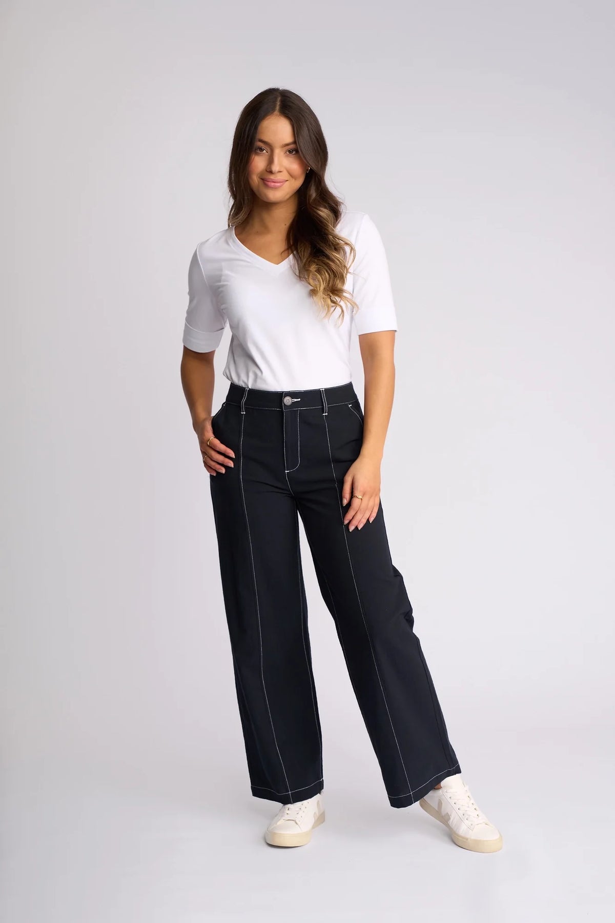 VASSALLI - Oslo Pant - Ink Pant NZ LUMA