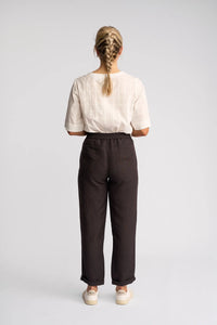 VASSALLI - Oxford Pant- Choclate Pant NZ LUMA