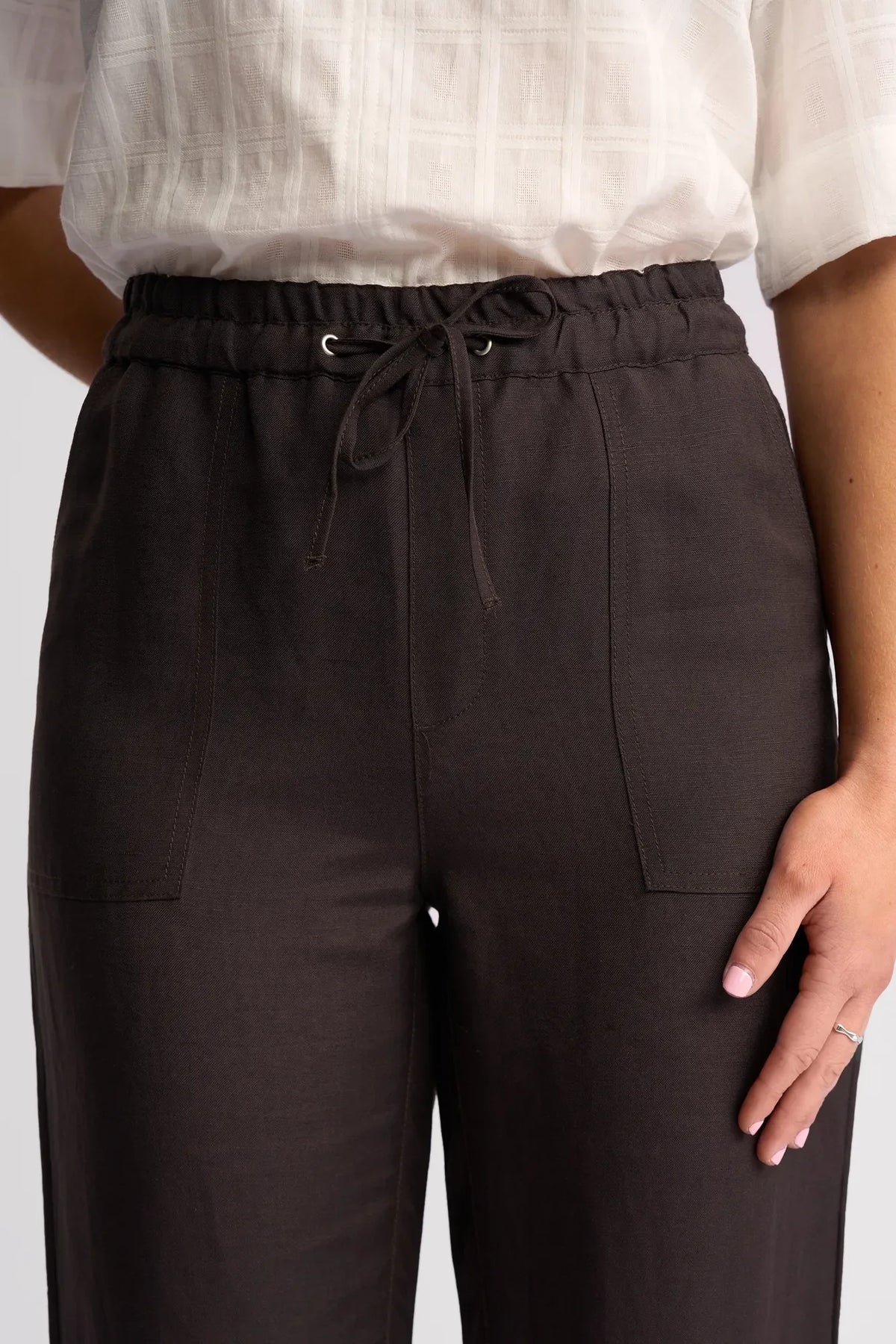 VASSALLI - Oxford Pant- Choclate Pant NZ LUMA