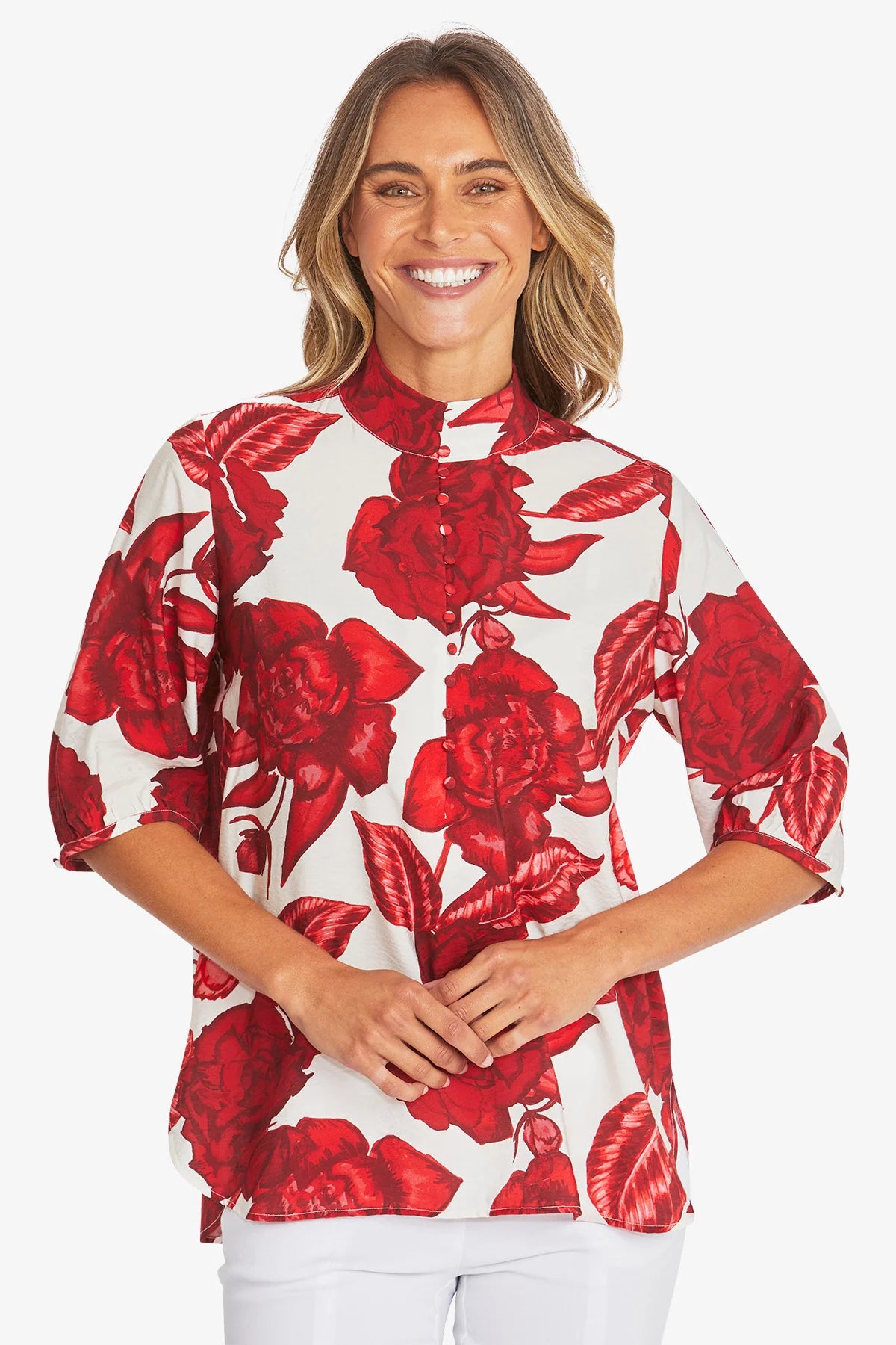 Valencia Blouse - PING PONG Top NZ LUMA