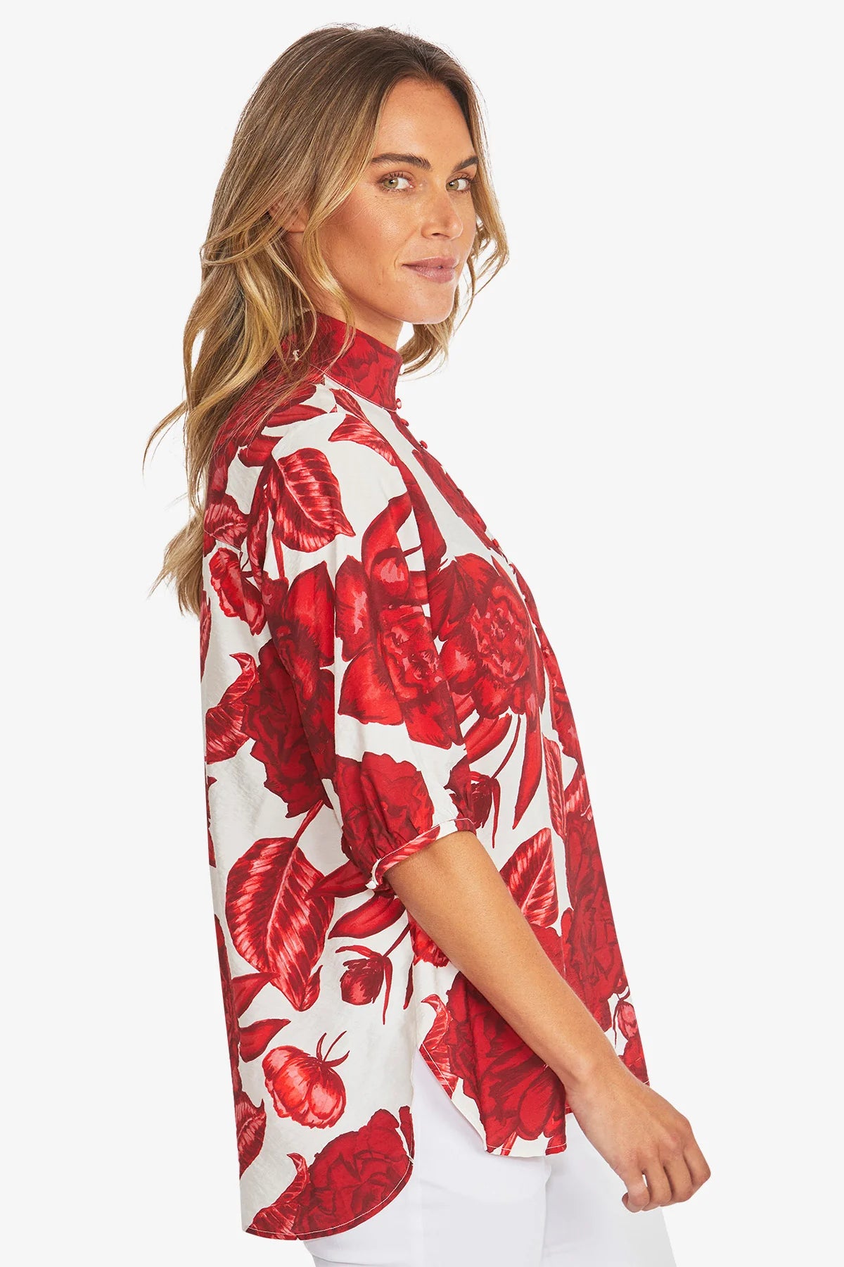 Valencia Blouse - PING PONG Top NZ LUMA