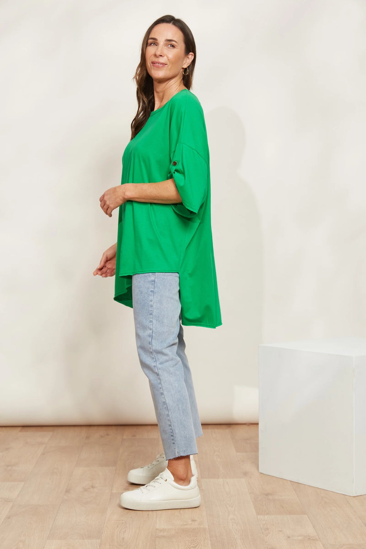 Verano Tshirt - Emerald - EB&IVE Top NZ LUMA