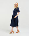 Victoria Dress - Navy - Zafina Dress NZ LUMA