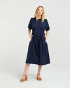 Victoria Dress - Navy - Zafina Dress NZ LUMA