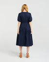 Victoria Dress - Navy - Zafina Dress NZ LUMA
