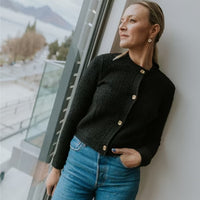 Vivian Cardigan - Black  - MOKE