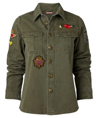 Astrid Badged Cotton Shirt - JOES BROWNS