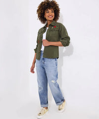 Astrid Badged Cotton Shirt - JOES BROWNS