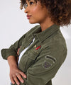 Astrid Badged Cotton Shirt - JOES BROWNS