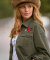 Astrid Badged Cotton Shirt - JOES BROWNS