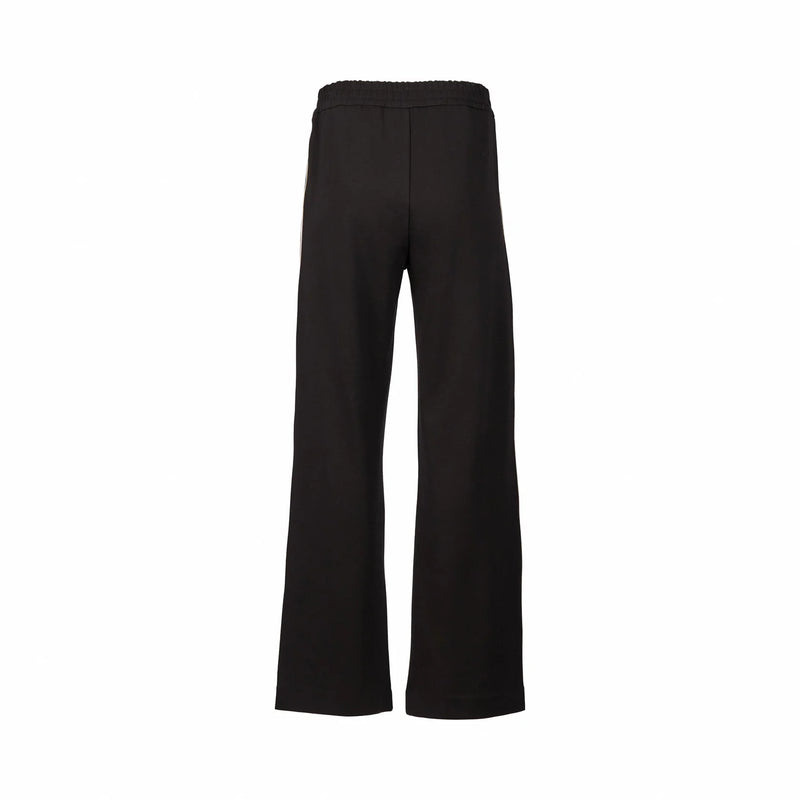 Wide Leg F/L Pull On Pant w S/Stripe Panel - VASSALLI Pant NZ LUMA