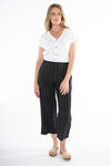 Wide Stripe Pant - Black/Putty - JUMP Pant NZ LUMA