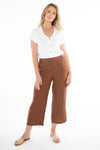 Wide Stripe Pant - Sepia/Black - JUMP Pant 10 14 8 16 12 NZ LUMA