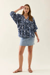 Wilma Top - Navy - ISLE OF MINE Top NZ LUMA