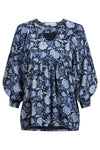 Wilma Top - Navy - ISLE OF MINE Top NZ LUMA