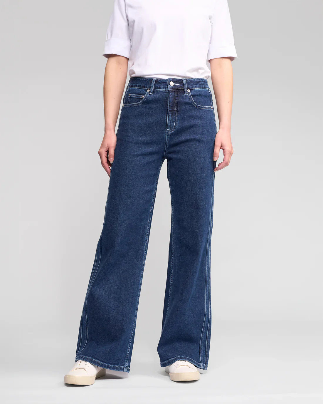 Wren Jean - Dark Blue - VASSALLI Pant NZ LUMA