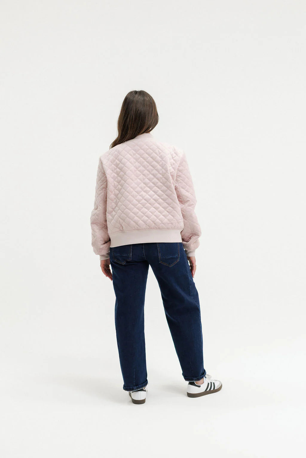 HOME LEE - Wyld Bomber - Quilted Rose Jacket NZ LUMA