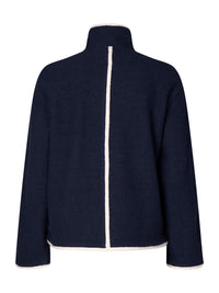 MARCO POL0 - Contrast Boiled Wool Jacket