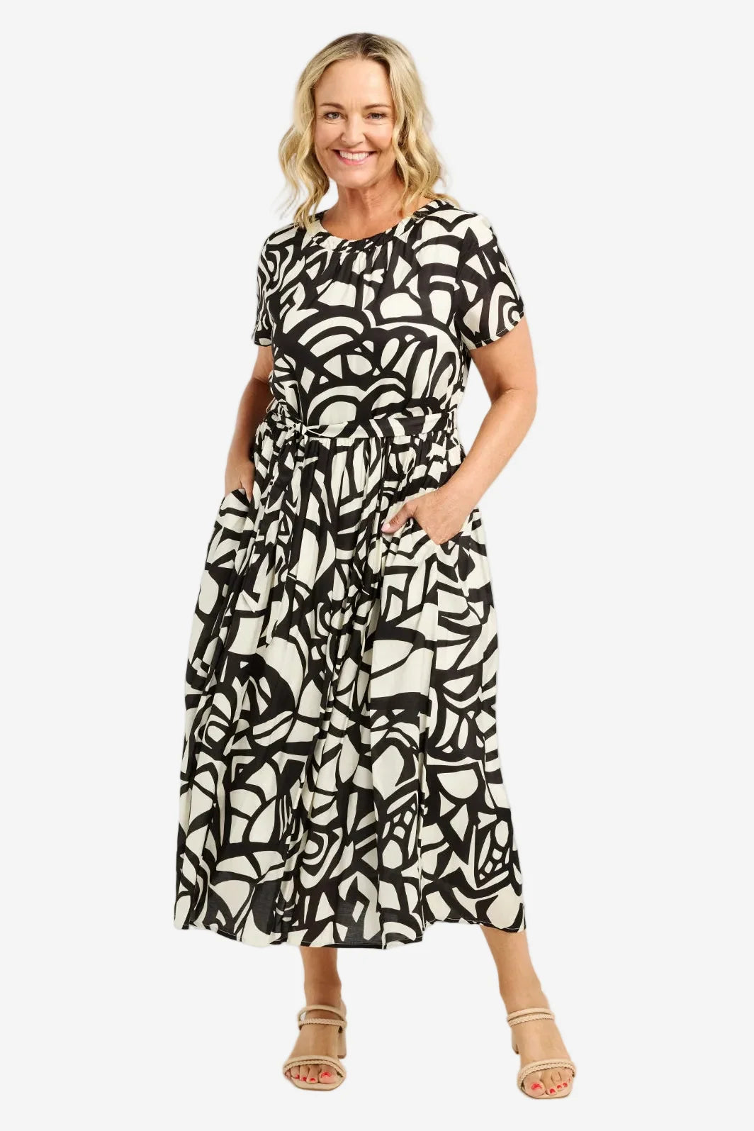 ZAFINA - Scarlett Dress - Bold Edge DRESSES NZ LUMA
