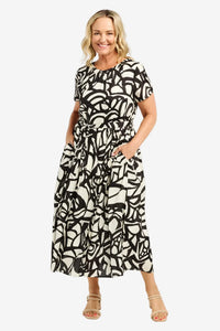 ZAFINA - Scarlett Dress - Bold Edge DRESSES NZ LUMA