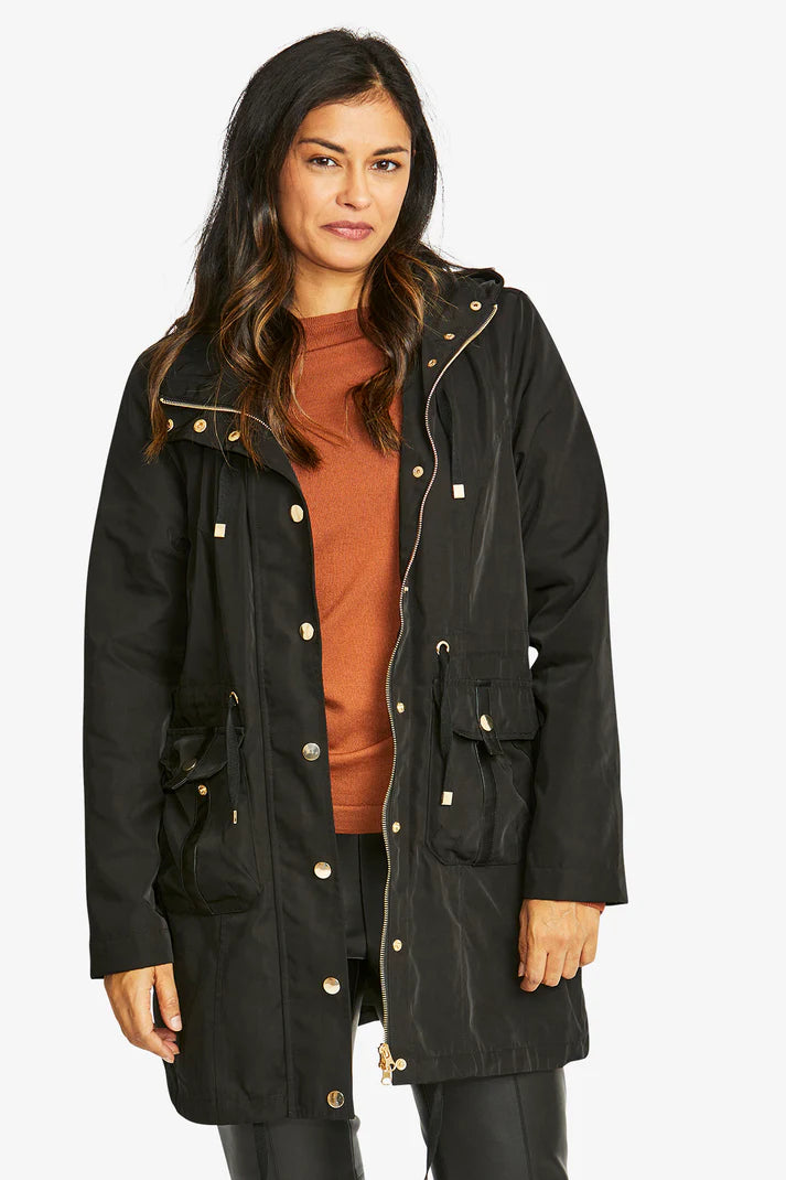 Zahara Jacket -Black - PING PONG Jacket NZ LUMA