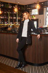 Zahara Jacket -Black - PING PONG Jacket NZ LUMA