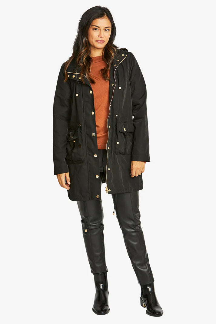 Zahara Jacket -Black - PING PONG Jacket NZ LUMA