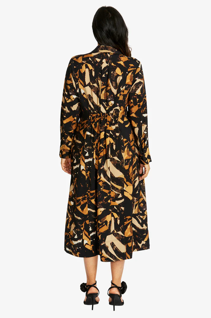 Zambia Dress -Multi -PING PONG Dress NZ LUMA