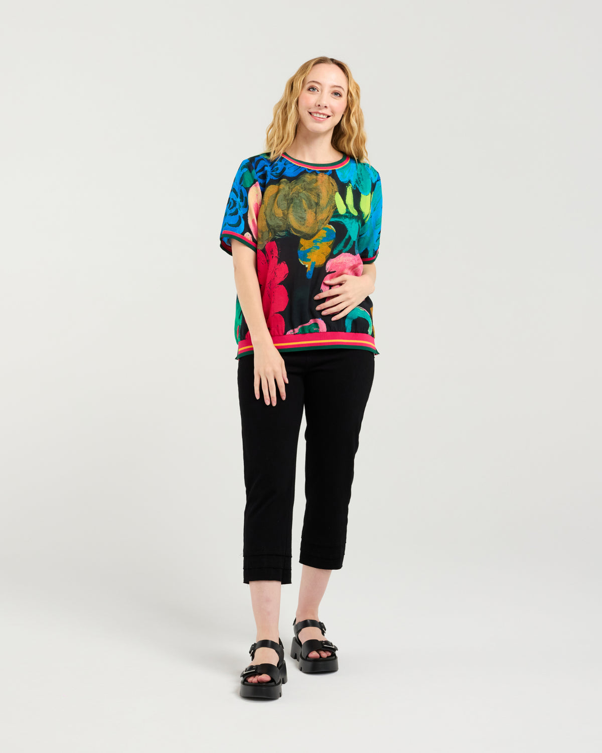 Zoe Top - Midnight Fern - Seduce Top NZ LUMA
