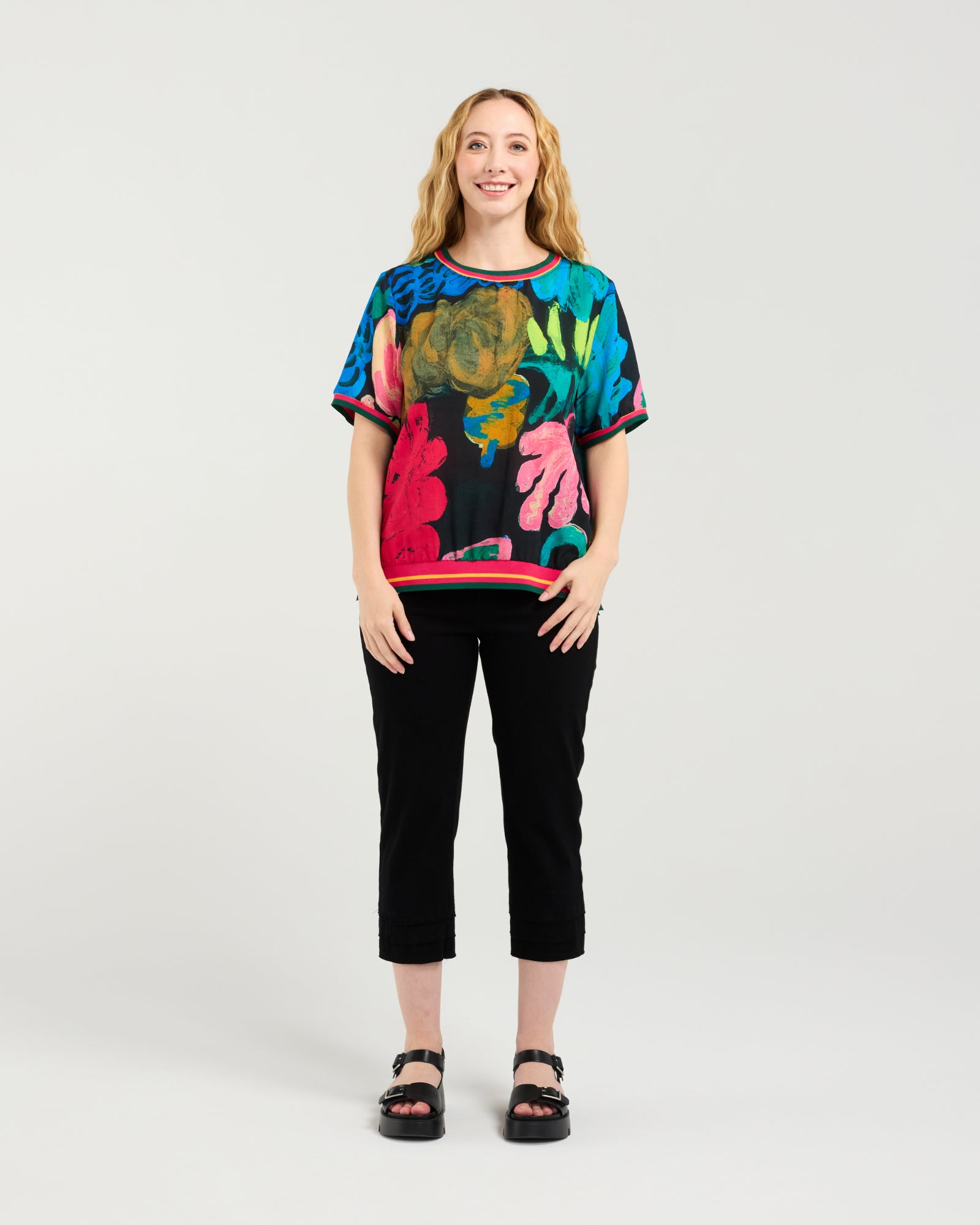Zoe Top - Midnight Fern - Seduce Top NZ LUMA