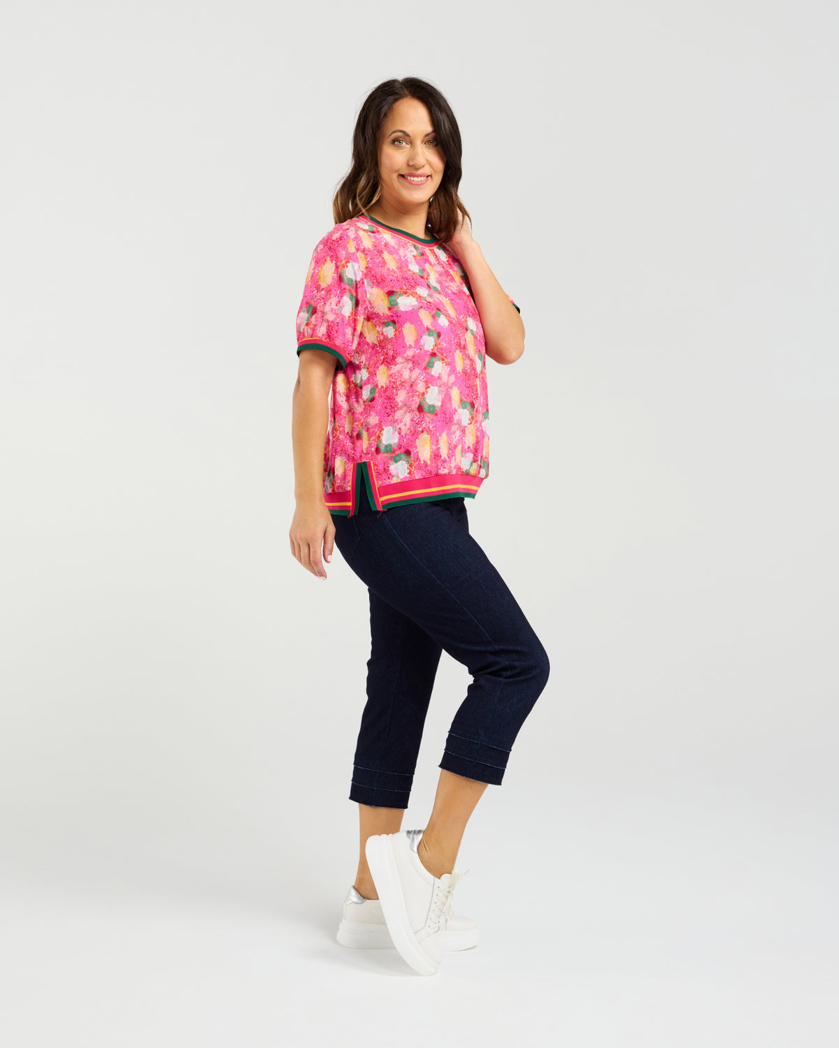 Zoe Top - Petal Confetti - Seduce Top NZ LUMA