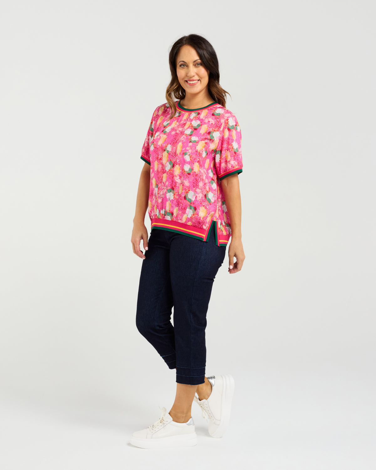 Zoe Top - Petal Confetti - Seduce Top NZ LUMA