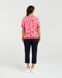 Zoe Top - Petal Confetti - Seduce Top NZ LUMA