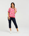 Zoe Top - Petal Confetti - Seduce Top NZ LUMA