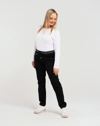 Zuri Pant - Black - ZAFINA Pant NZ LUMA