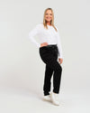 Zuri Pant - Black - ZAFINA Pant NZ LUMA