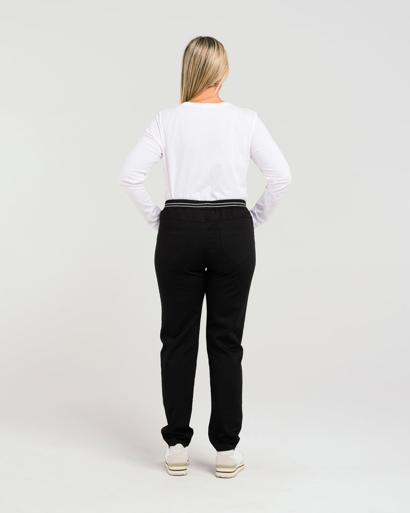 Zuri Pant - Black - ZAFINA Pant NZ LUMA