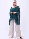 Elettra - MADE IN ITALY Top One Size (12-22) Green NZ LUMA