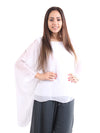 Elettra - MADE IN ITALY Top One Size (12-22) White NZ LUMA