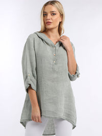 Stellina - MADE IN ITALY Top One Size 10-14 Grey NZ LUMA