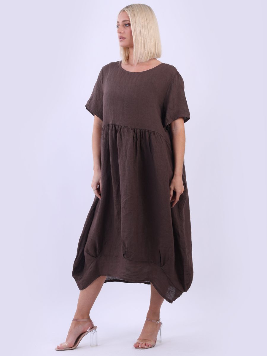 Italian linen plus size dresses shop