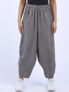 Zena - Linen Cocoon Pants -MADE IN ITALY Pant NZ LUMA