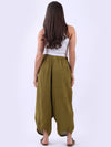 Zena - Linen Cocoon Pants -MADE IN ITALY Pant NZ LUMA